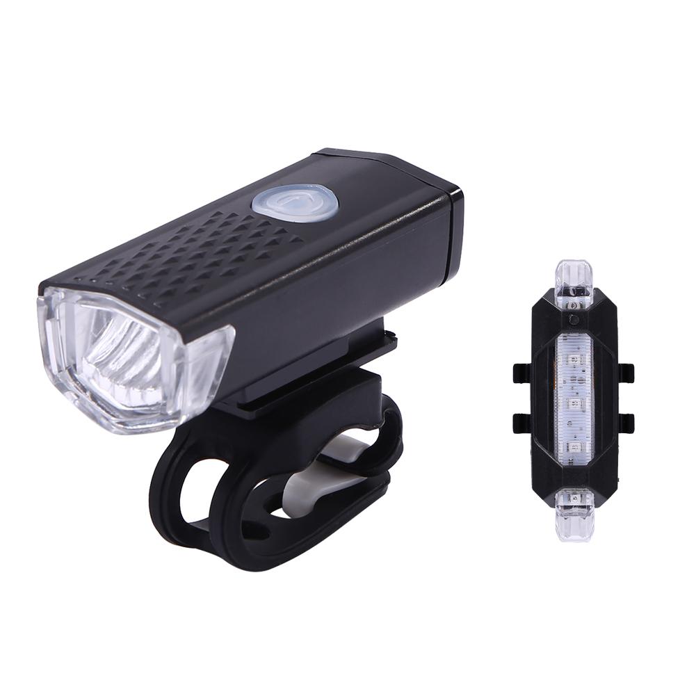

Велосипедная лампа XPE LED Водонепроницаемый фонарик для велосипедного фары + задний фонарь Set