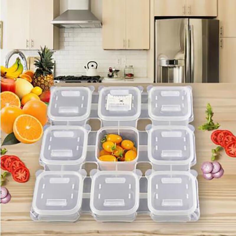Nine-Compartment Food Sample Retention Box