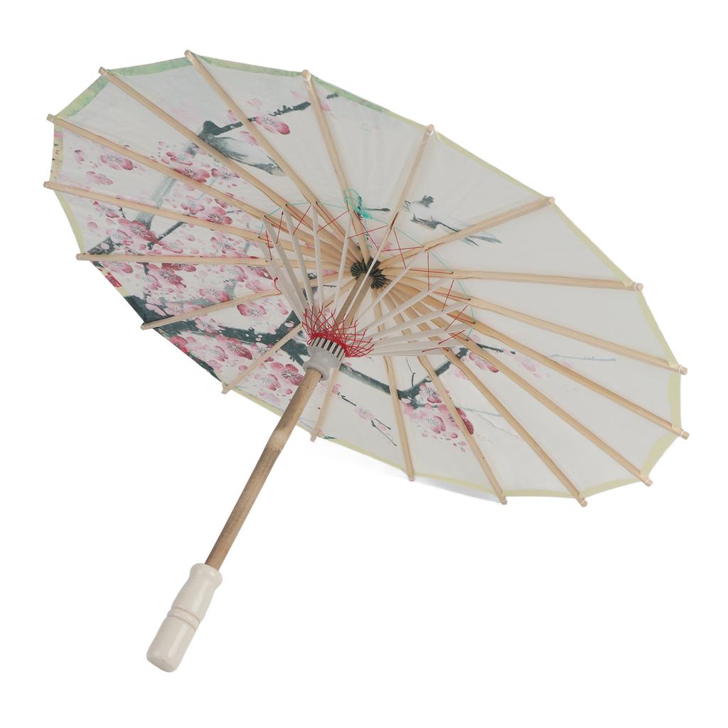 Small Size Handmade Oiled Paper Umbrella Chinese Art Classical Dance Umbrella Plum Blossom
