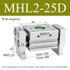 MHL1 Double Acting Pneumatic Gripper Replacement T Type Parallel Style Air Gripper Cylinder 11D/16D/11D/11D/11D/11D/11D1/16D1