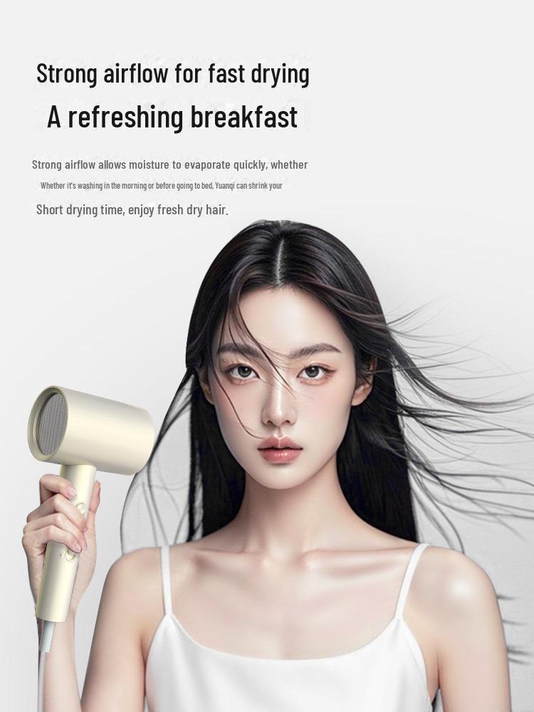 Hochgeschwindigkeits-Haartrockner mit blauem Licht und negativen Ionen – keine Schäden, hohe Leistung für den Einsatz zu Hause oder im Hotel