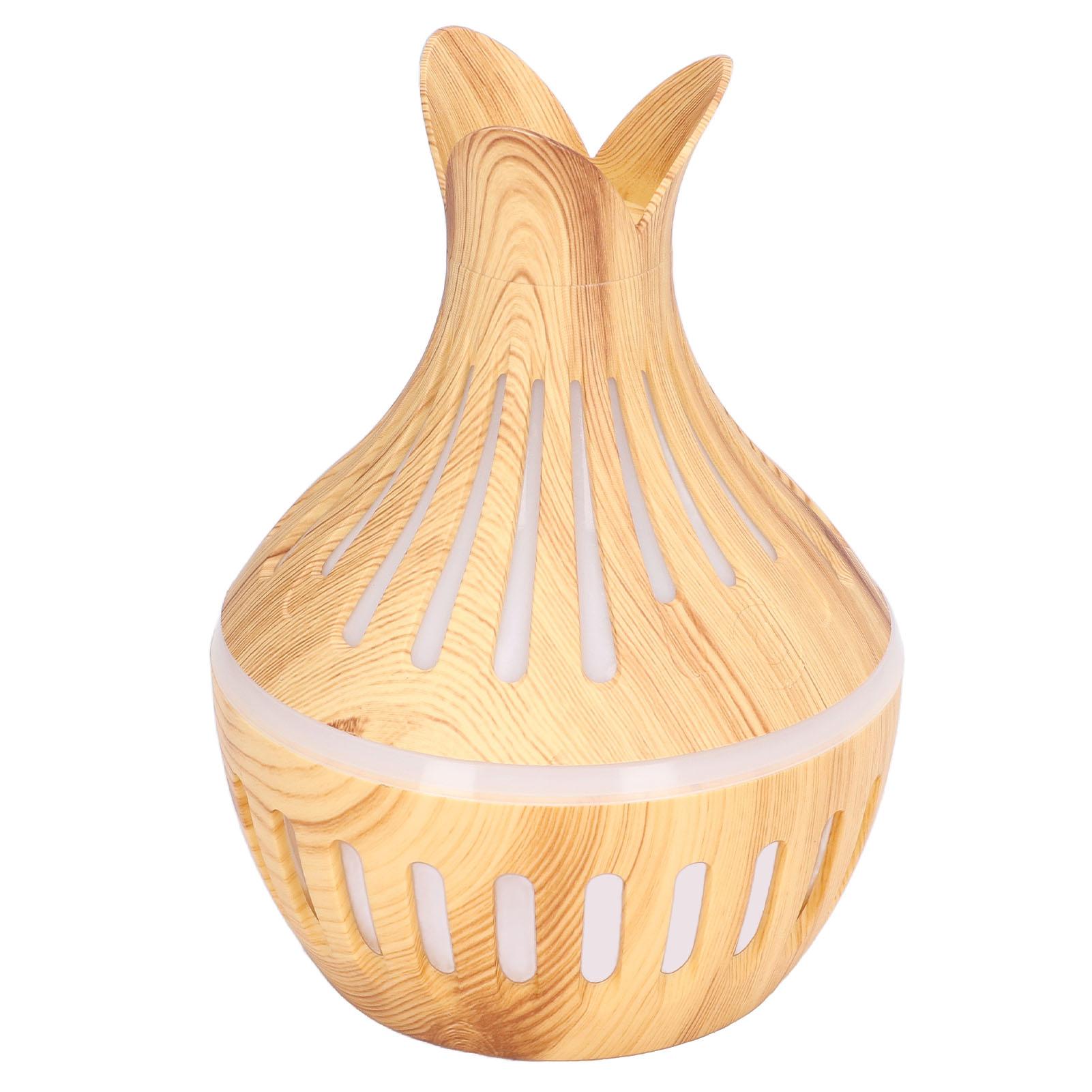 

Wood Grain Air Humidifier ABS Aromatherapy Humidifiers for Household USB Charging 300ml