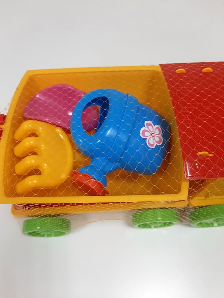 Sandbox toys Train Plus red