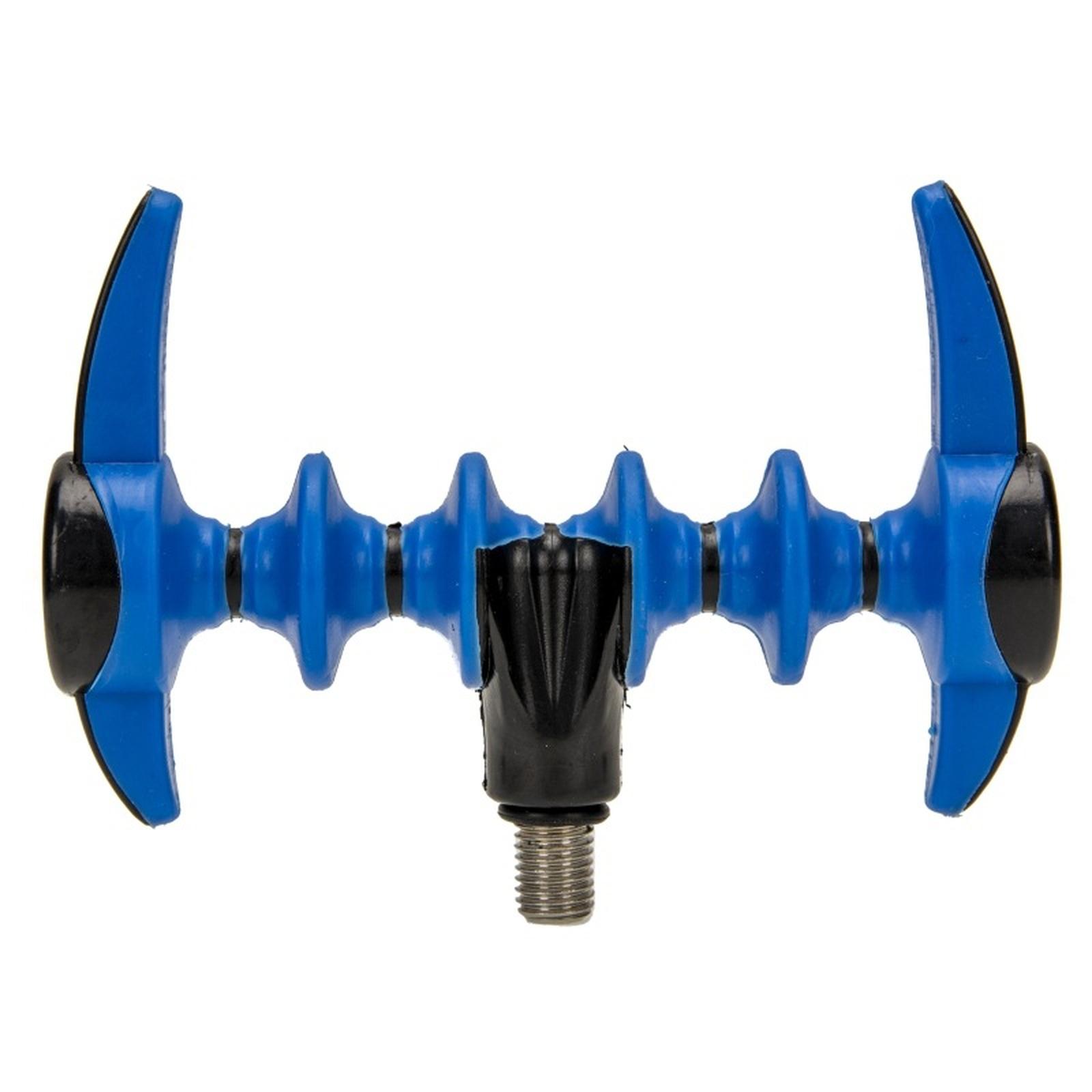 

Fishing Rod Holder Screw-in Feeder Rod Rest Head Universal Fishing Pole Support Stand Bracket Bank Sea Fishing one size синій
