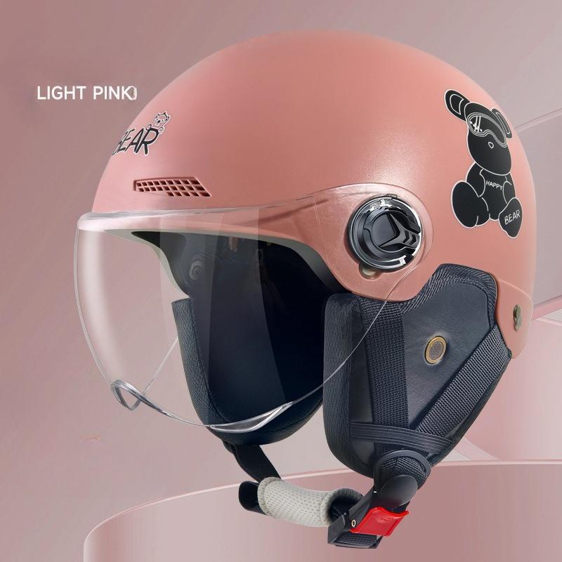 Electric Vehicle Four-season Helmet Motorcycle Helmet Summer Sun Protection Women's Helmet Men's Electric Vehicle Half Helmet