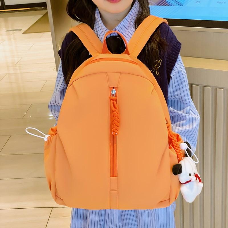 New backpack female fashion primary school backpack lightweight waterproof travel bag high value kindergarten bag