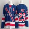 New York Rangers 100th Anniversary Ice Hockey Practice Jersey Embroidered NHL Team Apparel Men