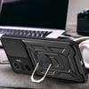Coque de Protection - E.F.CONNECTION - Pour Xiaomi Redmi Note 10 Pro 5G - Noir - Antichoc - Anneau Rotatif 360°