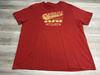 Vintage Lucky Brand T-Shirt Life Is a Gamble Sz 2XL Red Short Sleeve Graphic Tee