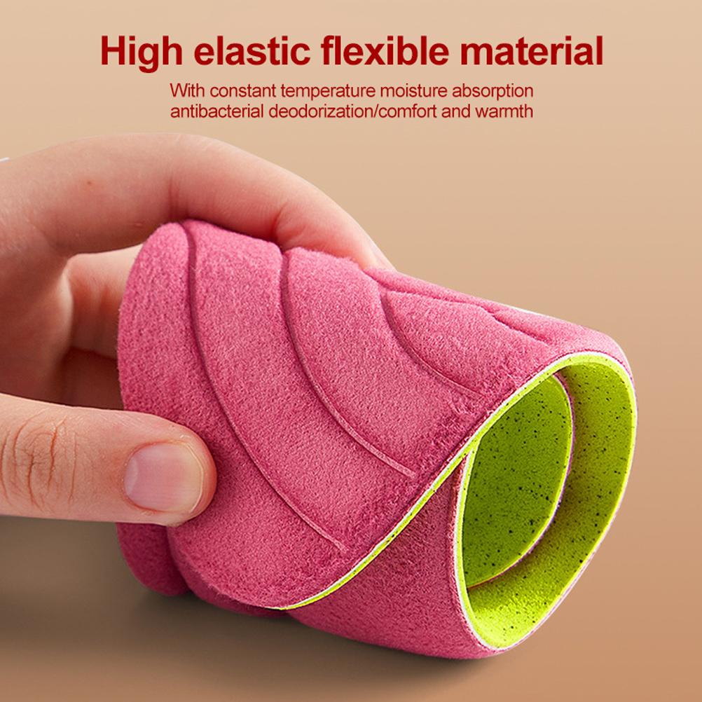 Self Heating Insole Winter Constant Temperature Foot Warmer Cuttable Washable Odor Proof Insole for Women Men Outdoor