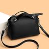 Modische einfarbige Damen-Schultertasche aus echtem Leder, Crossbody-Tasche, Luxus-Rindsleder, Damen-Handtaschen, Marken-Freizeit-Tote Sac A Main