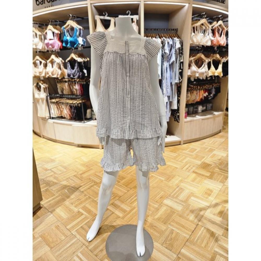 Barbara Women S Pajama Grey Stripe awp4603S Grey/95