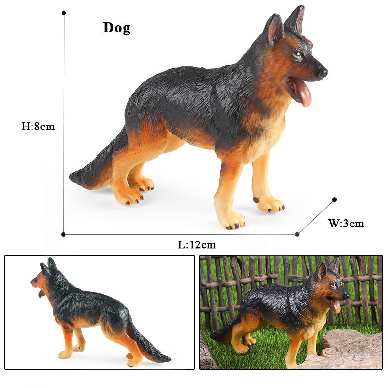 Oenux Farm Model Simulation Goose Duck Pig Hen Cow Horse Sheep Action Figures Poultry Animals Figurine Miniature Cute Kids Toy