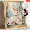 Pearl DIY Art Painting Majestic Deer Handcrafted Picture Indoor Wall Ornament Relaxing Leisure Hobby Exquisite Home Decor Gift
