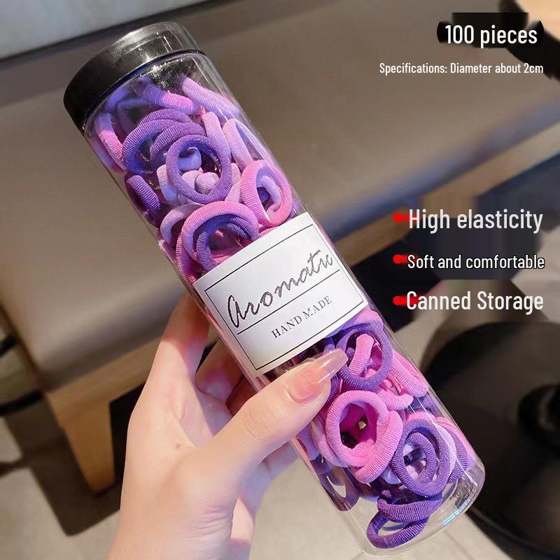 Gentle Baby Hair Elastic Band - Soft, Non-Pulling Rubber Bands for Children's Hair & Baby Headbands