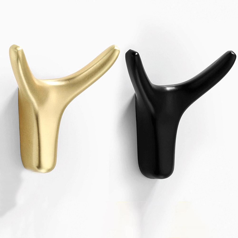 Nástěnné háčky Věšáky Dveřní Nástěnné Věšáky na kabáty Design volského rohu Šatní skříň Věšák na oblečení Slitina zinku Kuchyňská Koupelnová Organizace