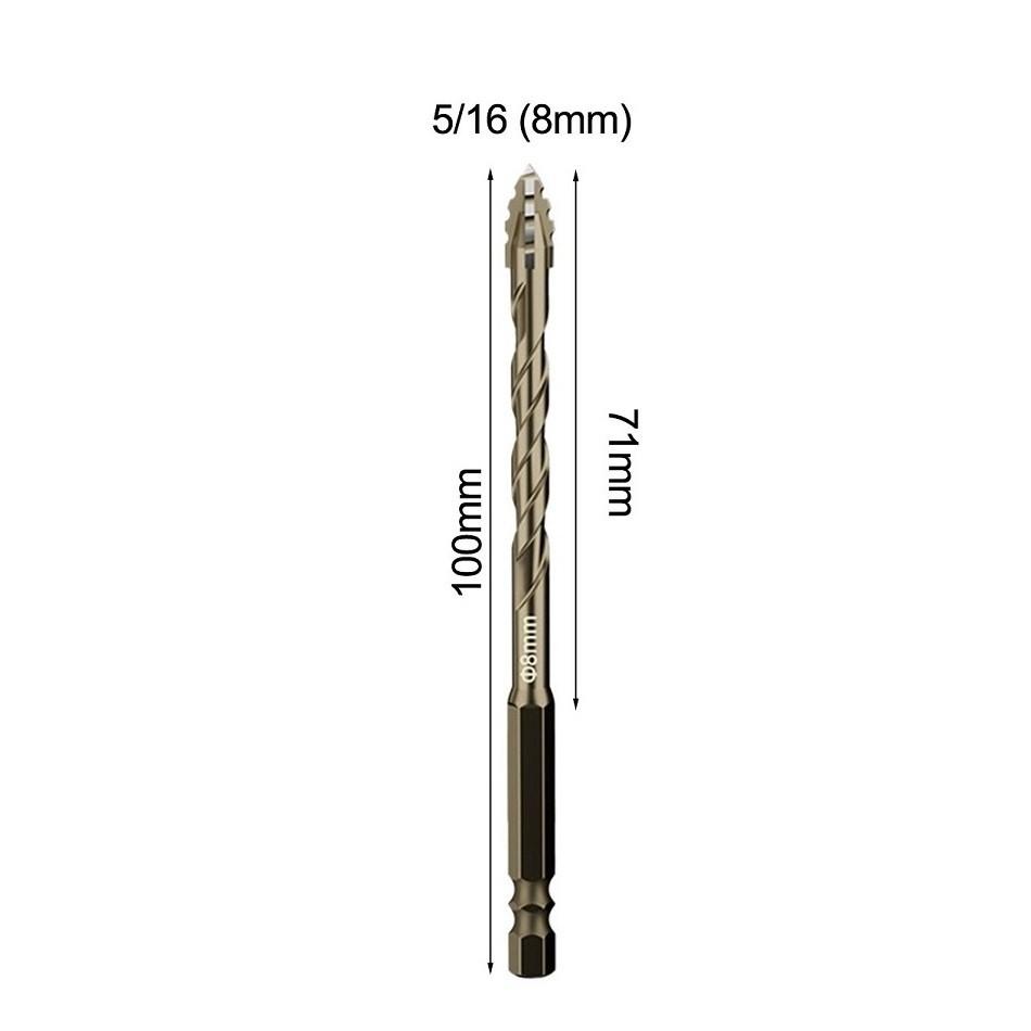 Eccentric Drill Bit Glass Tile Drill Triangle Drill Bit
