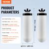 VEVOR Water Filters Replacement, Purification Elements, Ceramic Replacement Filters, Easy To Replace Water Filter, Gravity Water Filter System