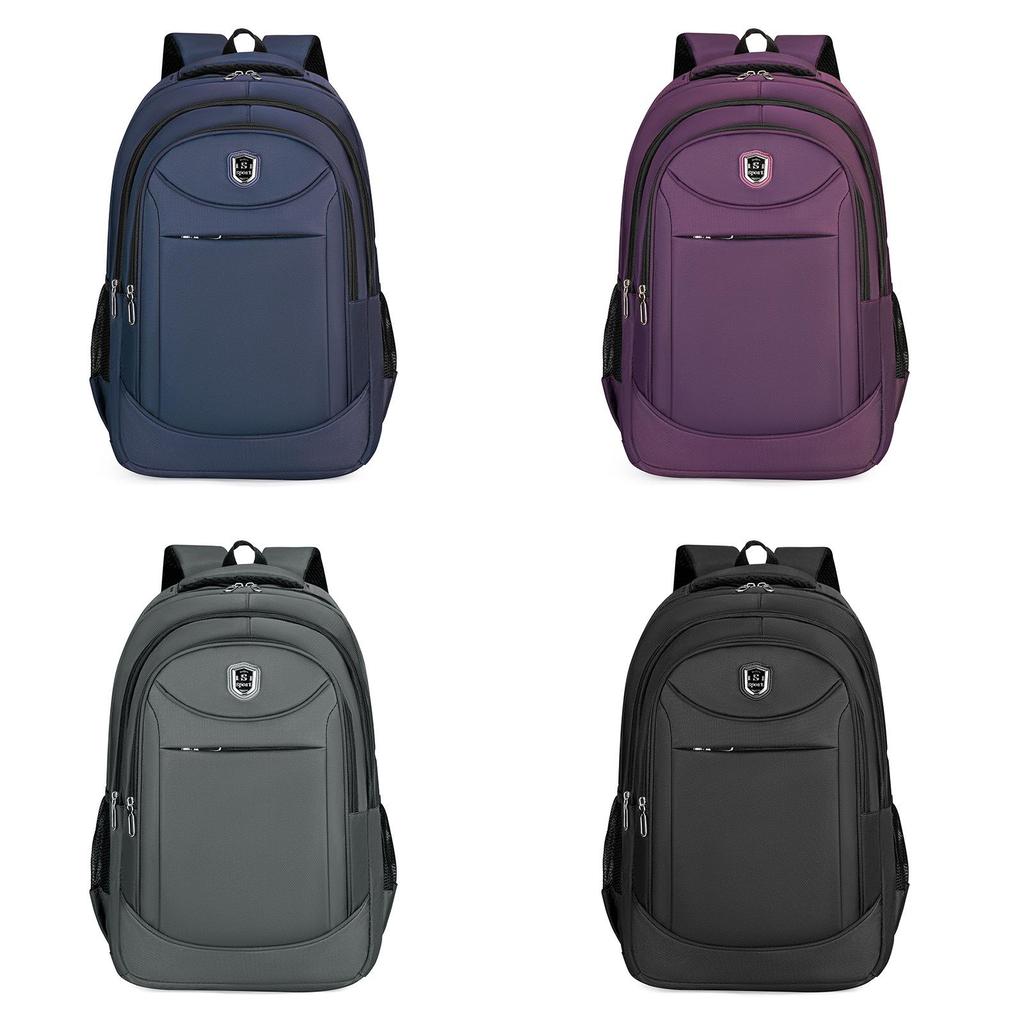 Oxford Cloth Travel Backpack With Breathable Straps For Students And Commuters