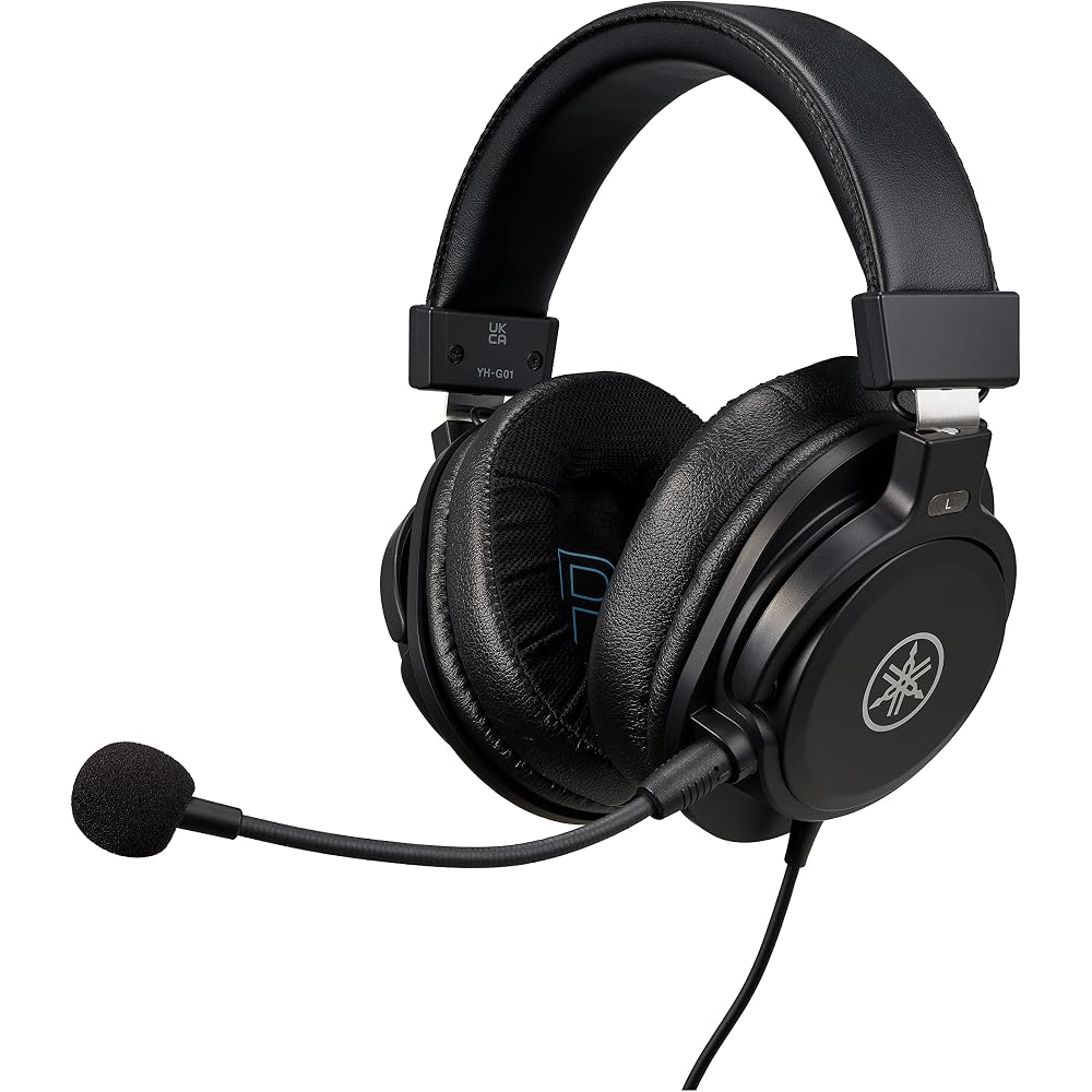 Yamaha YH-G01 Studio Quality Headset Black with Comfortable Fit and High Fidelity Sound
