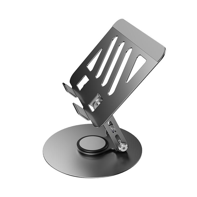 

Universal Alloy 360 Rotation Tablet Stand For Ipad Drawing And Gaming Sessions серый