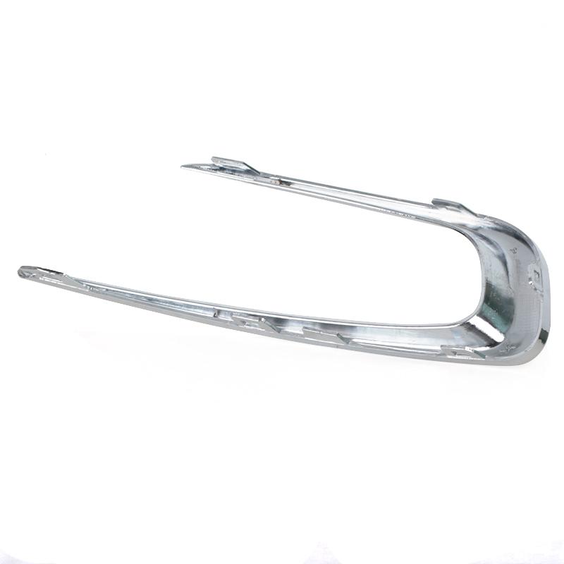 Front Bumper Left Right Fog Light Cover Frame  Fog Lamp Trim Decorative Strips For Peugeot 2008 2014 2015 2016 2017 2018