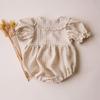 Baby Girl Jumpsuit Cotton Infant Girl Short Sleeve Bodysuit Newborn Clothes for Summer