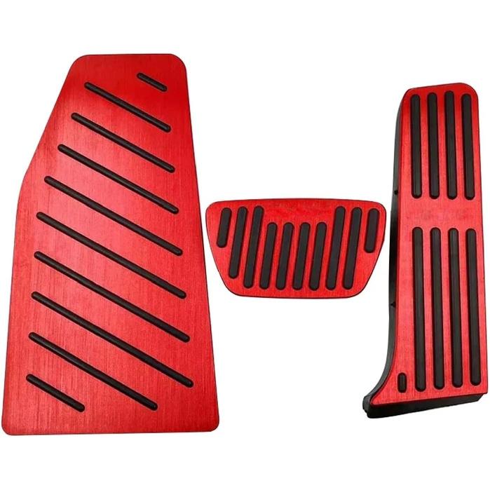 Pedal Pads Compatible For Toyota RAV4 XA50 Hybrid 2019 2020 2021 2022 2023 2024 Car Accelerator Gas Brake Pedals Footrest Pedal Cover Non-Slip