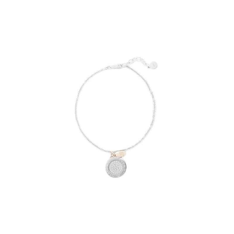 Emporio Armani Two-tone silver bracelet for women, silver EG3378040SIL серебряный