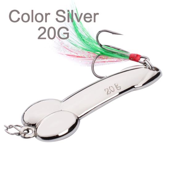 Metal Fishing Lure Bass Freshwater Saltwater Casting Hard Bait Treble Hook