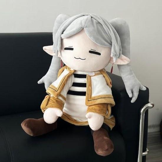 Peluche Frieren anime cuscino grande 75cm/29.5 pollici coccoloso carino manga regalo decorazione camera da letto divano