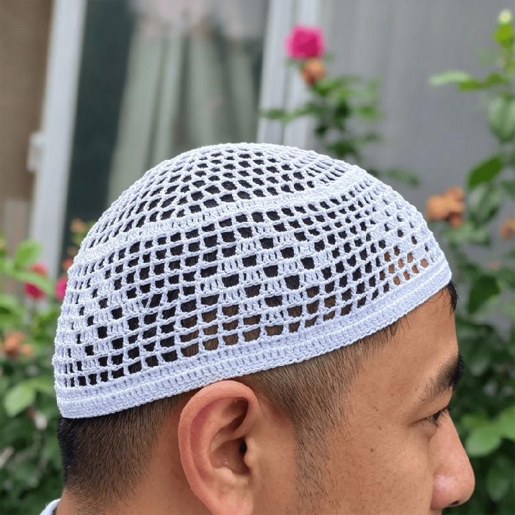 Premium Woven Jewish Skull Cover Practical Accessory for Religious Observances and Special Occasion