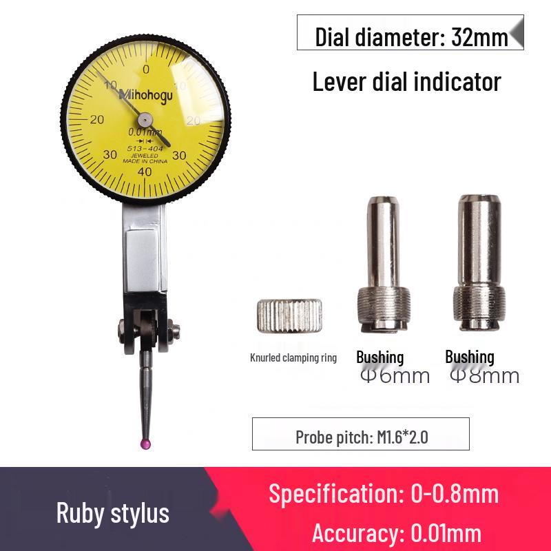 High-Precision Digital Dial Indicator and Magnetic Base Set