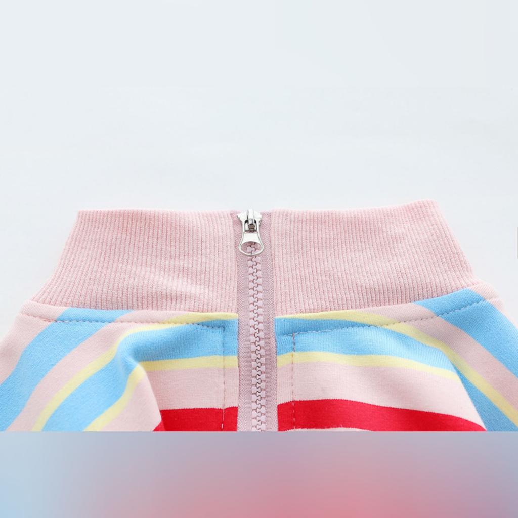 Dětská ležérní souprava s dlouhým rukávem, pohodlné každodenní oblečení