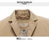 Men's Plus Size Cotton Blazer, Spring/Autumn Style, Casual Suit Jacket 817#