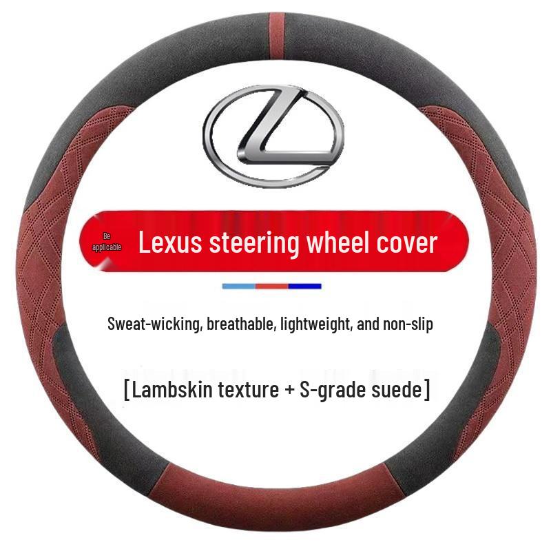 Lexus Steering Wheel Cover: ES/ES300/RX300h/NX200 LX All-Season Grip