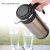 1200ML 12V24V Car Heating Water Bottle Stainless Steel Electric In-car Kettle Travel Thermoses Auto Boiling Water