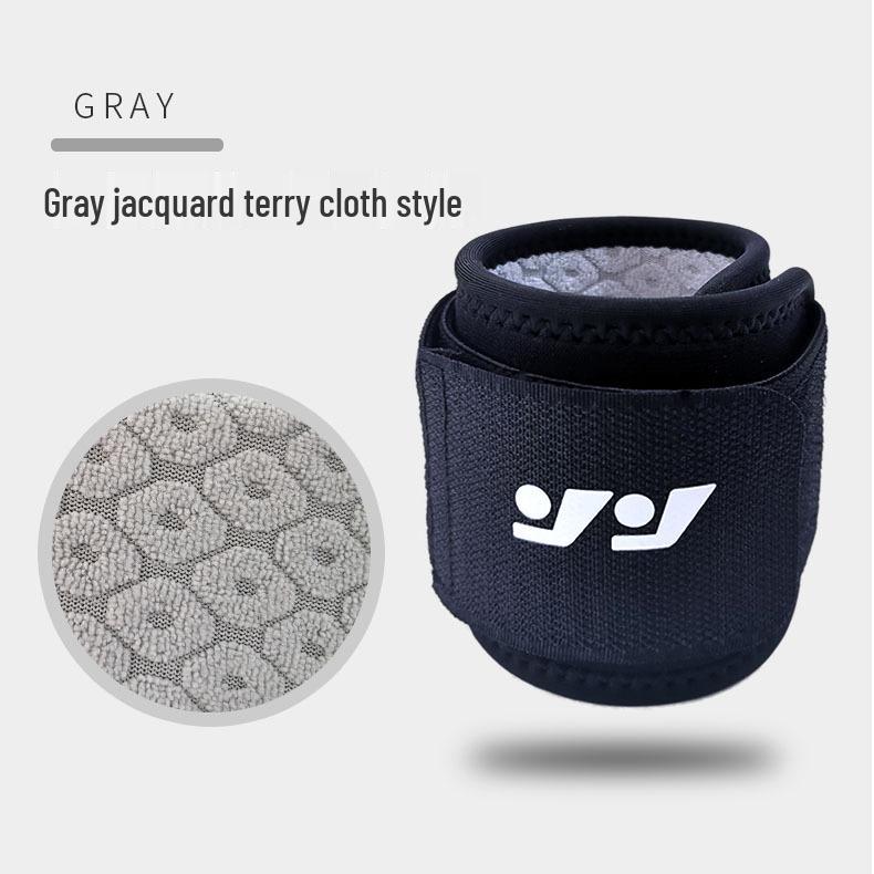 

Wristband with Sweat-Absorbing Towel for Fitness, Basketball, and Badminton - Compression Support, Multiple Options Available