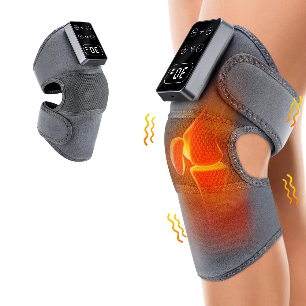 Electric Knee Massager With Heat Vibration Shoulder Elbow Massage Knee Support Massage Health Care Electric Heated Knee Brace