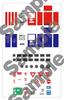 PLUM PMOA HO Gauge Street Corner Accessory Series 1 Unassembled Paper Kit MS074 Diorama Supplies 1/80 Vol.