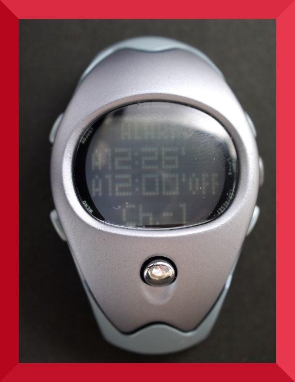 SEIKO ALBA Spoon Digital Watch W52 W850-4000 Men's (Working Condition)