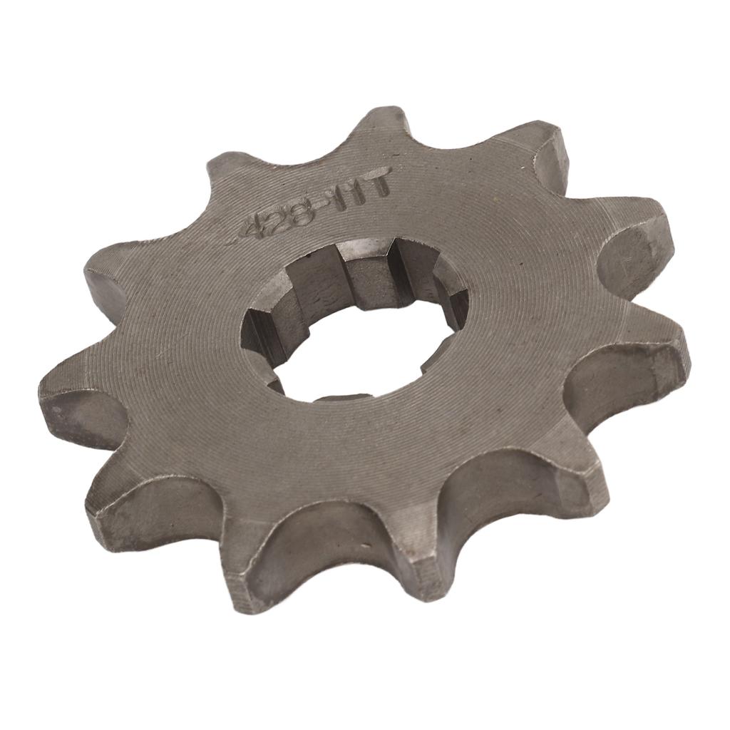 428 11T 17mm pastorek na kolo z uhlíkové oceli, snadno instalovatelný, robustní, univerzální, hnací převod motoru pro