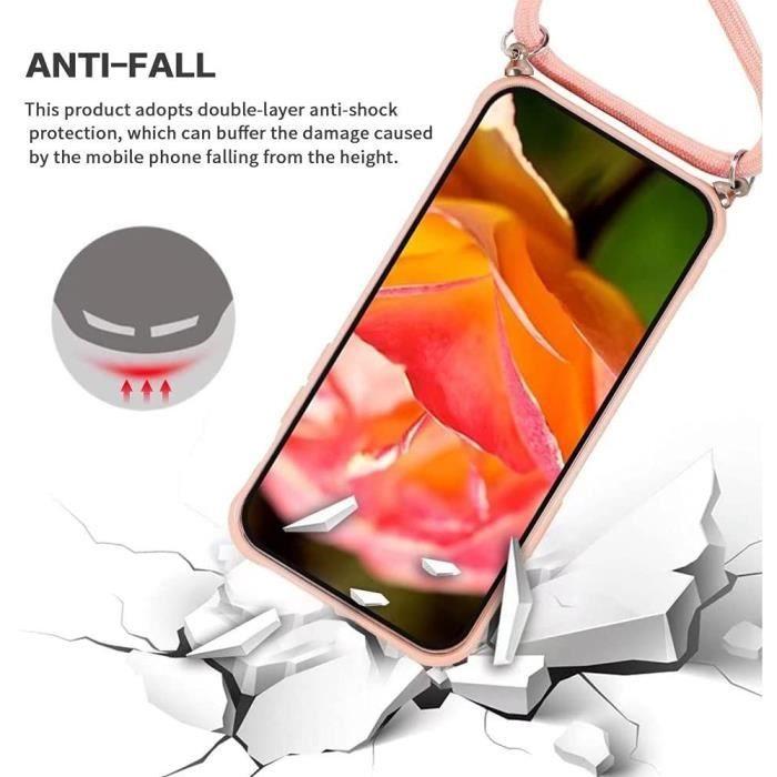Coque de Protection - PROSHOP - iPhone 11 - Rigide - Rose - Avec Cordon