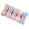 Coral Fleece Face Towel Set: 5-Pack, Skin-Friendly, Absorbent, Thicker for Home & Gift Use