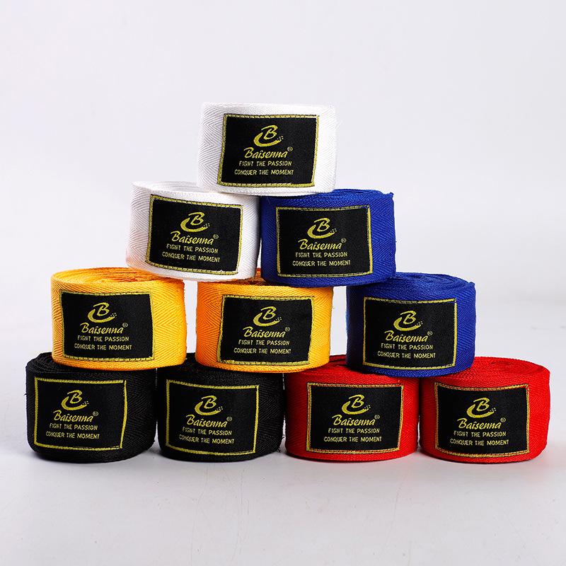 Elastic Hand Wraps for Boxing, Muay Thai, and Sanda - Protective Bandages for Men and Women