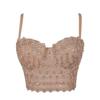Fashion New New Arrival Vest Sexy Suspenders Backless Lace Embroider Light Diamond Wrapped Chest and Waist Tube Top Intimates Outwear