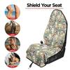 Universal Car Seat Towel Cover - All-Season Front Seat Protector for Gym and Workout