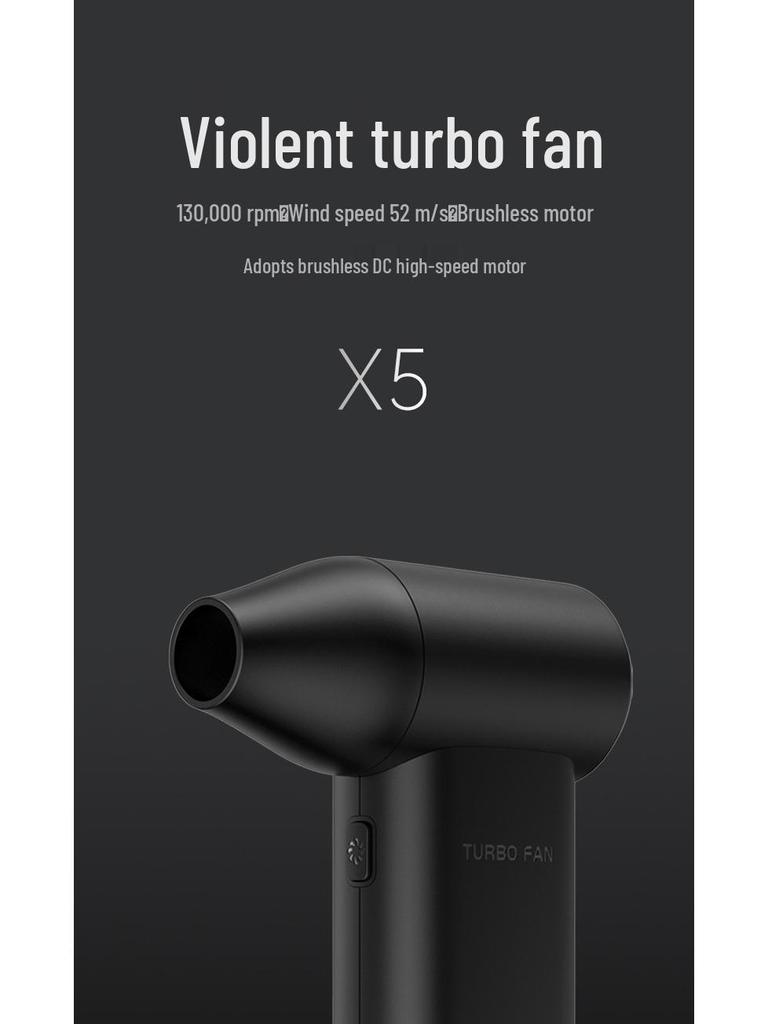 X5 High-Power Turbo Handheld Portable Outdoor Fan