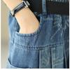 Women's Fashion Embroidered Denim Shorts Comfortable Daily Summer High Waist
