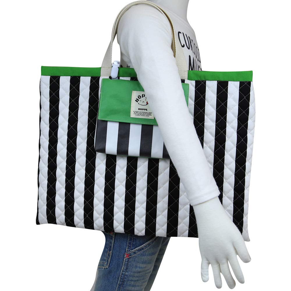 HOPPE Czarna Saszetka na Pasek w Paski z Uchwytem na Smartfon dla i Szkoły Podstawowej Wyprodukowana w Japonii Przedszkole, Szkoła, Uczniowie,